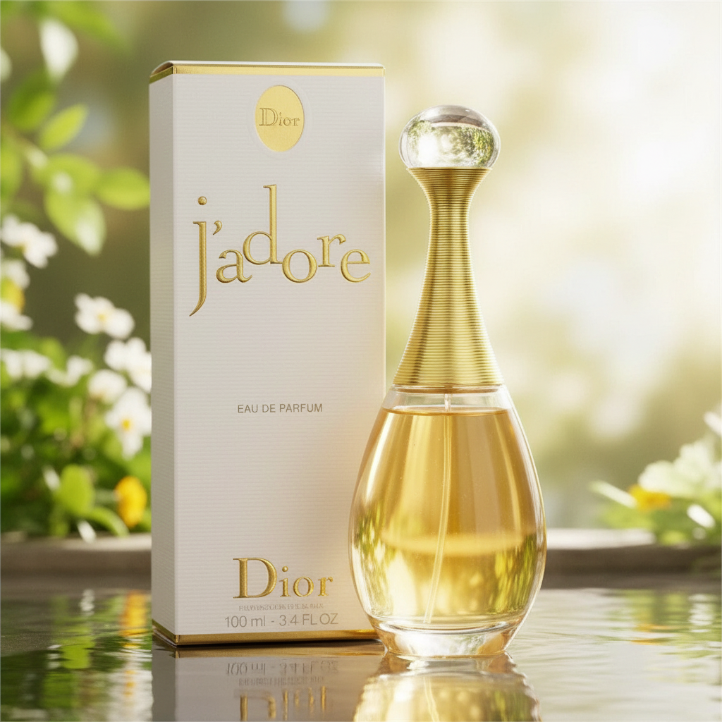 Christian Dior J’adore Eau de Parfum for Women 3.4 oz / 100ml Spray – Luxury Floral Perfume