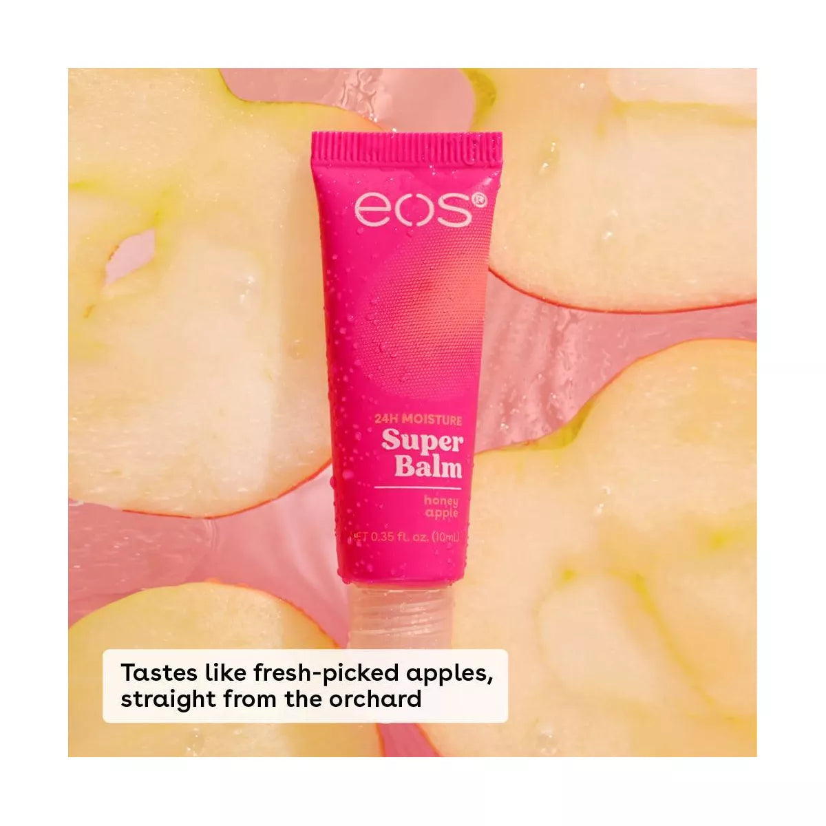 Eos 24H Moisture Super Balm - Honey Apple - 0.35 Fl Oz