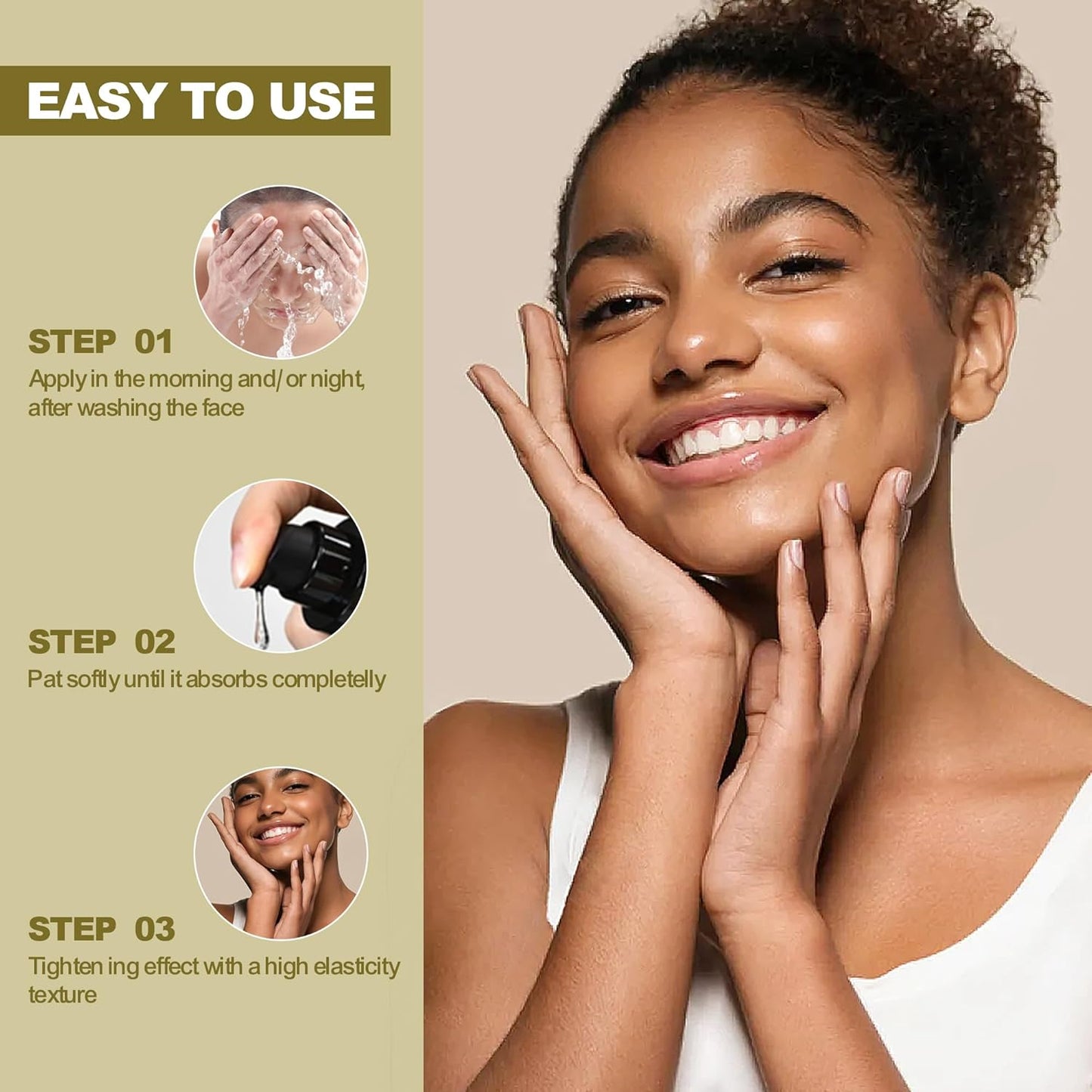 Snail Facial Serums,Hydrating Serum for Face with Snail Secretion Filtrate for Dull Skin & Fine Lines, Anti-Aging,Wrinkle Care, Skin Nutrition