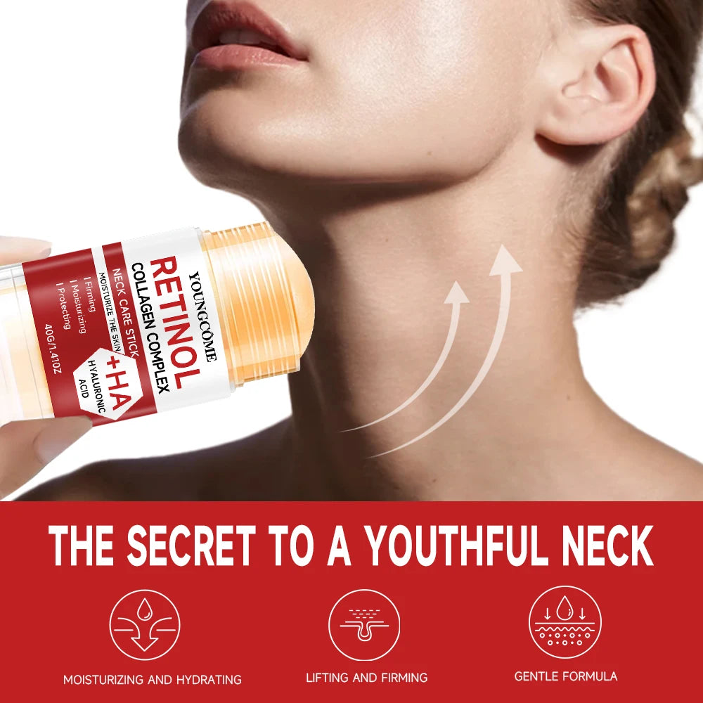 Neck and Face Set Night Cream for Women Anti Aging Retinol Anti Aging Face Lifting Nourishing Repair Collagen 3Set