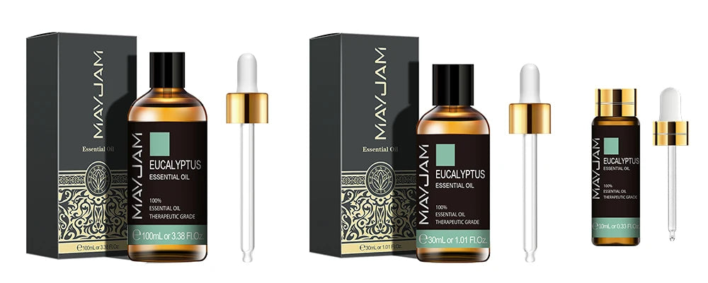 30ml 100ml Eucalyptus Lavender Essential Oil Diffuser Pure Natural Essential Oils Aromatherapy Skin Care Massage Aroma Oil