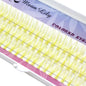 Moonlily Blue Purple Mix Color Lashes Cluster Eyelash Extension Natural Long Volume Effect Faux Bunche Individual Makeup Cilias