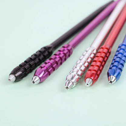 Microblading Manual Pen Micropigmentation Sterile Permanent Makeup Machine Colors Eyebrow Tattoo Tebori Device Microblading