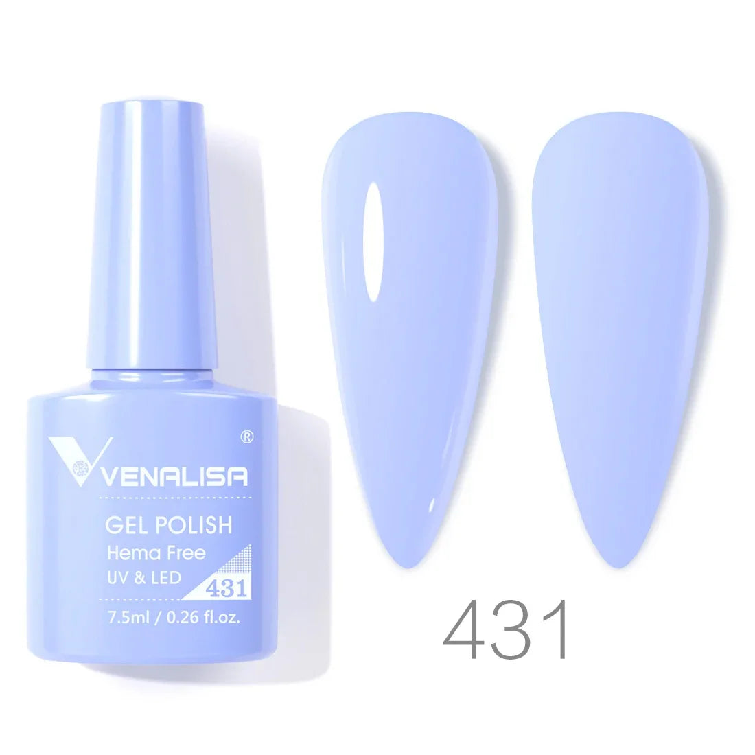 Venalisa 7.5ml HEMA FREE TPO FREE Full Coverage Soak Off UV LED Gel Polish Semi Permanent Nail Varnish Long Wear Gel Lacquer