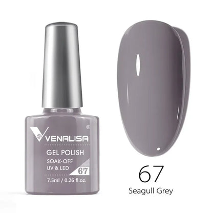 Venalisa 7.5ml HEMA FREE TPO FREE Full Coverage Soak Off UV LED Gel Polish Semi Permanent Nail Varnish Long Wear Gel Lacquer