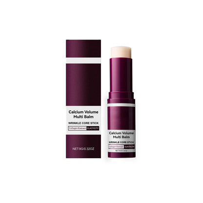 Korean Calcium Volume Multi Balm+Calcium Collagen Moisturizer+Pore Firming Essence Gentle & Moisture Routine for Daily Skincare
