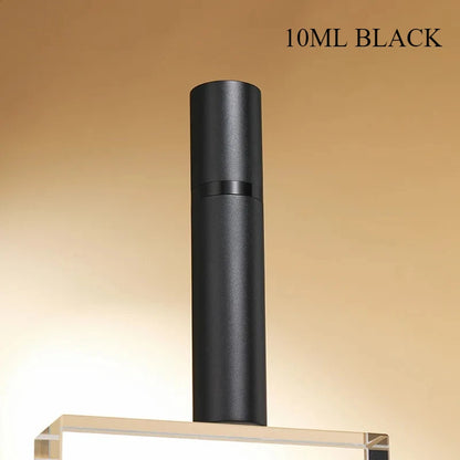 10ml 5ml Perfume Atomizer Portable Liquid Container For Cosmetics Traveling Mini Aluminum Spray Alcochol Empty Refillable Bottle