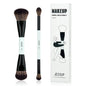 Jessup Makeup Brushes Set 2/3/6/10PCS,Double Sided Foundation Contour Brush Blush Blending Eyeshadow Concealer Cruelty Free T500