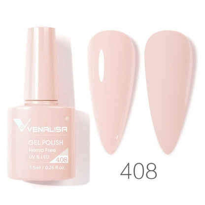 Venalisa 7.5ml HEMA FREE TPO FREE Full Coverage Soak Off UV LED Gel Polish Semi Permanent Nail Varnish Long Wear Gel Lacquer