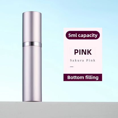 10ml 5ml Perfume Atomizer Portable Liquid Container For Cosmetics Traveling Mini Aluminum Spray Alcochol Empty Refillable Bottle