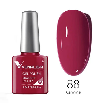 Venalisa 7.5ml HEMA FREE TPO FREE Full Coverage Soak Off UV LED Gel Polish Semi Permanent Nail Varnish Long Wear Gel Lacquer