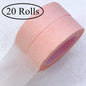 Zanse 20Rolls Eyelash Tape Adhesive Patches Under Eye Pad Non-woven Cloth Breathable Eyelash Extension Paper Tape 9M Wholesale