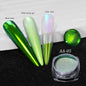 1 Jar Universal Laser Nail Glitter Holographic Powder Transparent Laser Magic Aurora Mirror Glitter UV Gel Pigment Dust