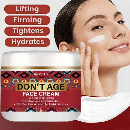 Don't Age Face Cream 60g – 72H Anti-Aging Moisturizer with Retinol, Niacinamide & Kojic Acid, Firms, Lifts & Tightens Skin