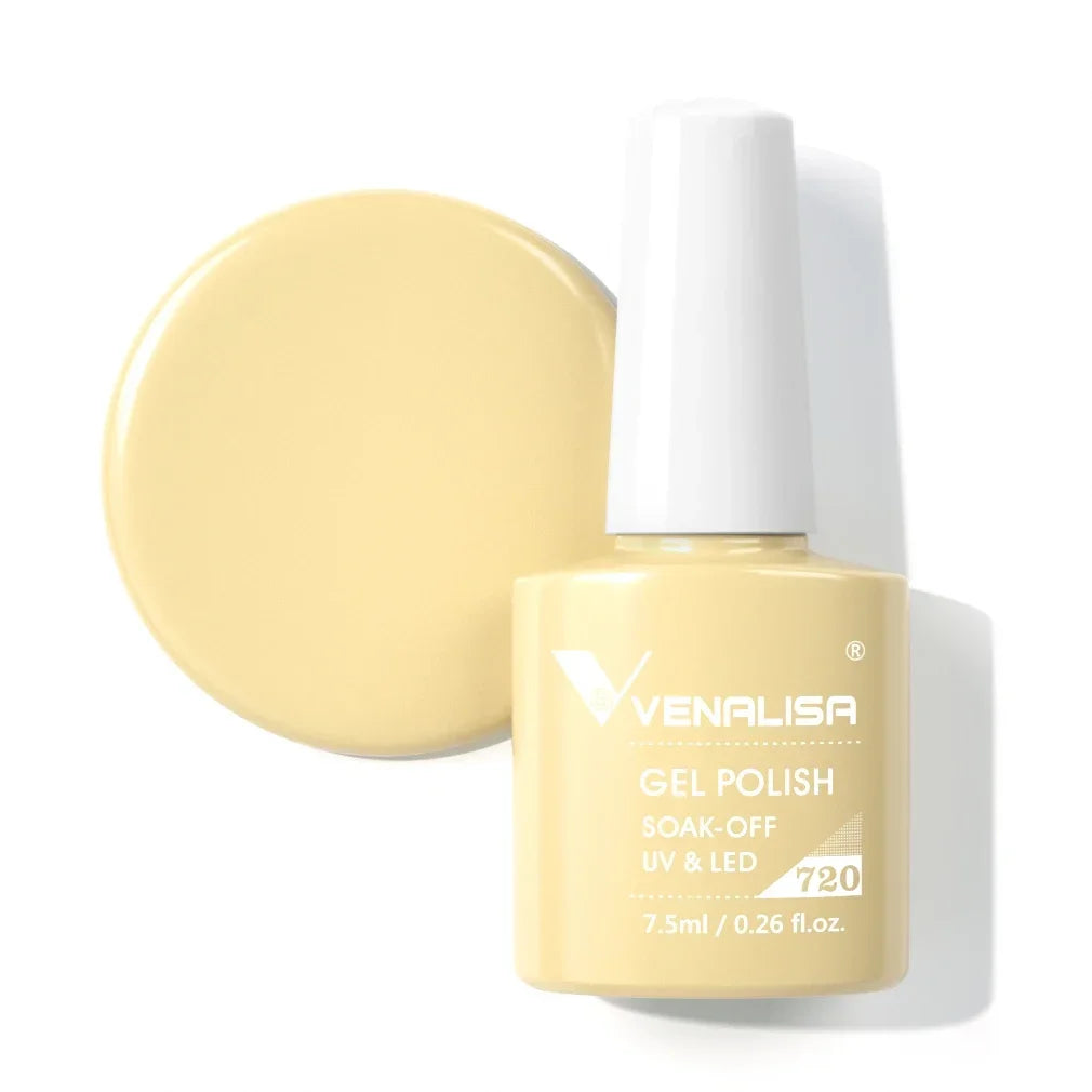 Venalisa 7.5ml HEMA FREE TPO FREE Full Coverage Soak Off UV LED Gel Polish Semi Permanent Nail Varnish Long Wear Gel Lacquer