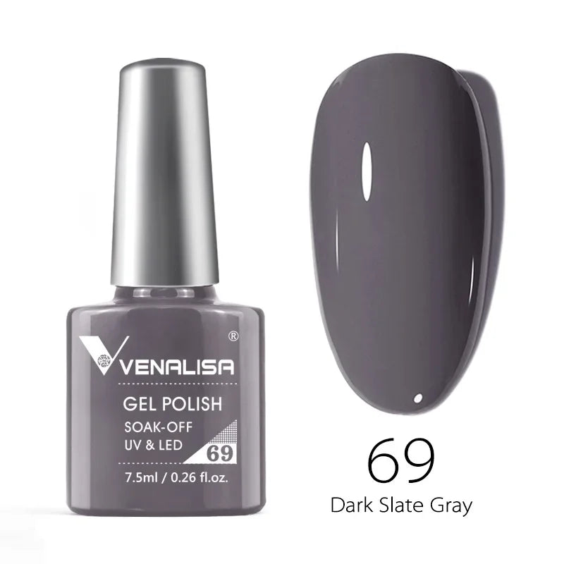 Venalisa 7.5ml HEMA FREE TPO FREE Full Coverage Soak Off UV LED Gel Polish Semi Permanent Nail Varnish Long Wear Gel Lacquer