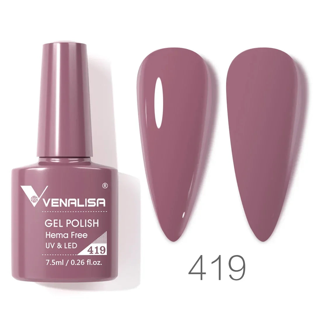 Venalisa 7.5ml HEMA FREE TPO FREE Full Coverage Soak Off UV LED Gel Polish Semi Permanent Nail Varnish Long Wear Gel Lacquer