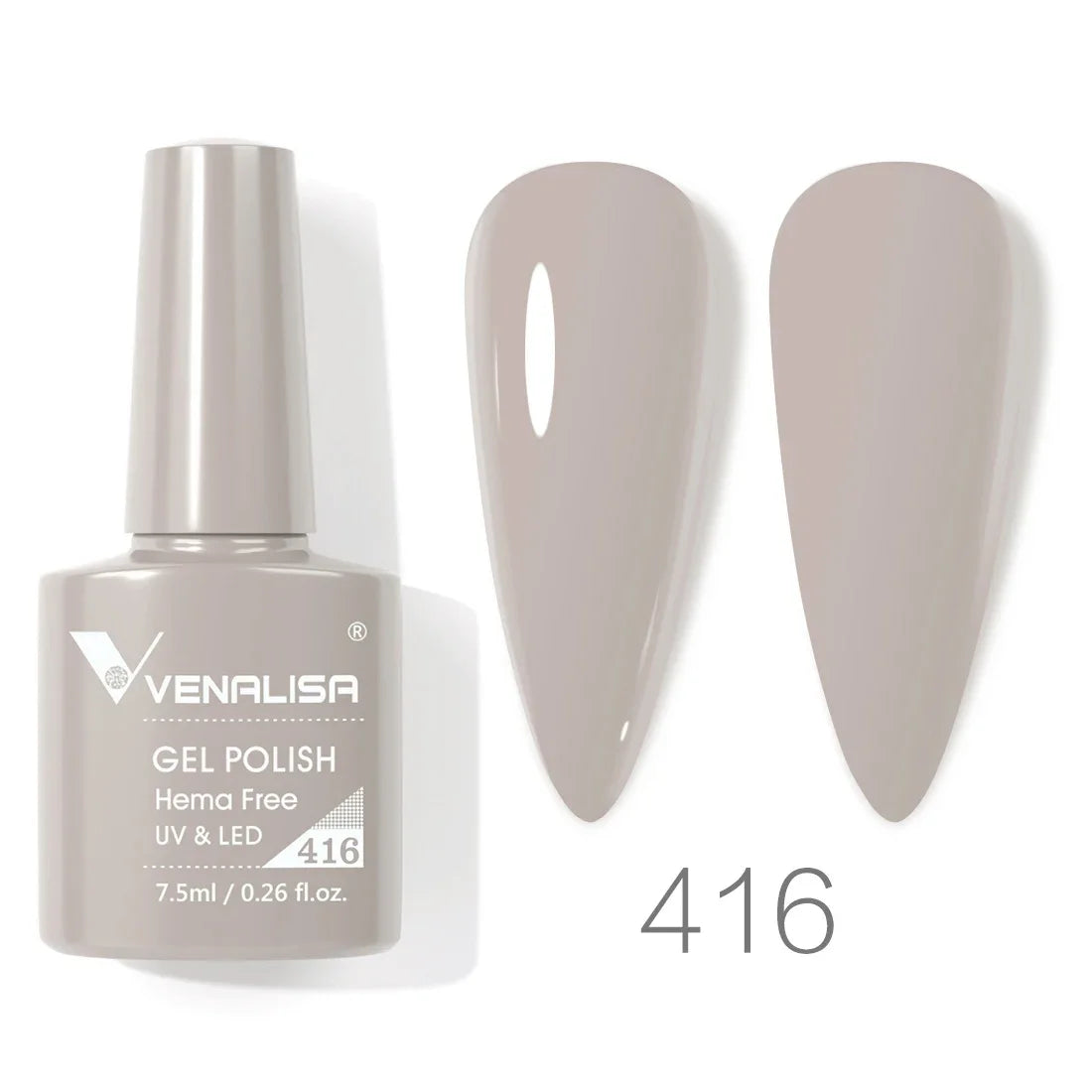 Venalisa 7.5ml HEMA FREE TPO FREE Full Coverage Soak Off UV LED Gel Polish Semi Permanent Nail Varnish Long Wear Gel Lacquer