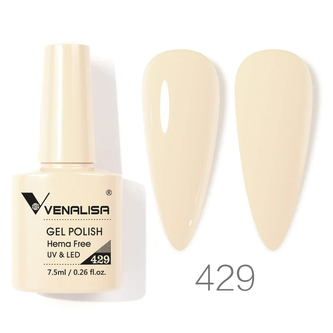 Venalisa 7.5ml HEMA FREE TPO FREE Full Coverage Soak Off UV LED Gel Polish Semi Permanent Nail Varnish Long Wear Gel Lacquer