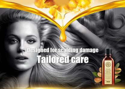 Laikou Argan Hair Oil Essential Oil Natural Anti-hair Loss Prevent Hair Dry Soft Nourishing Frizz Damaged Repair Care 60ml