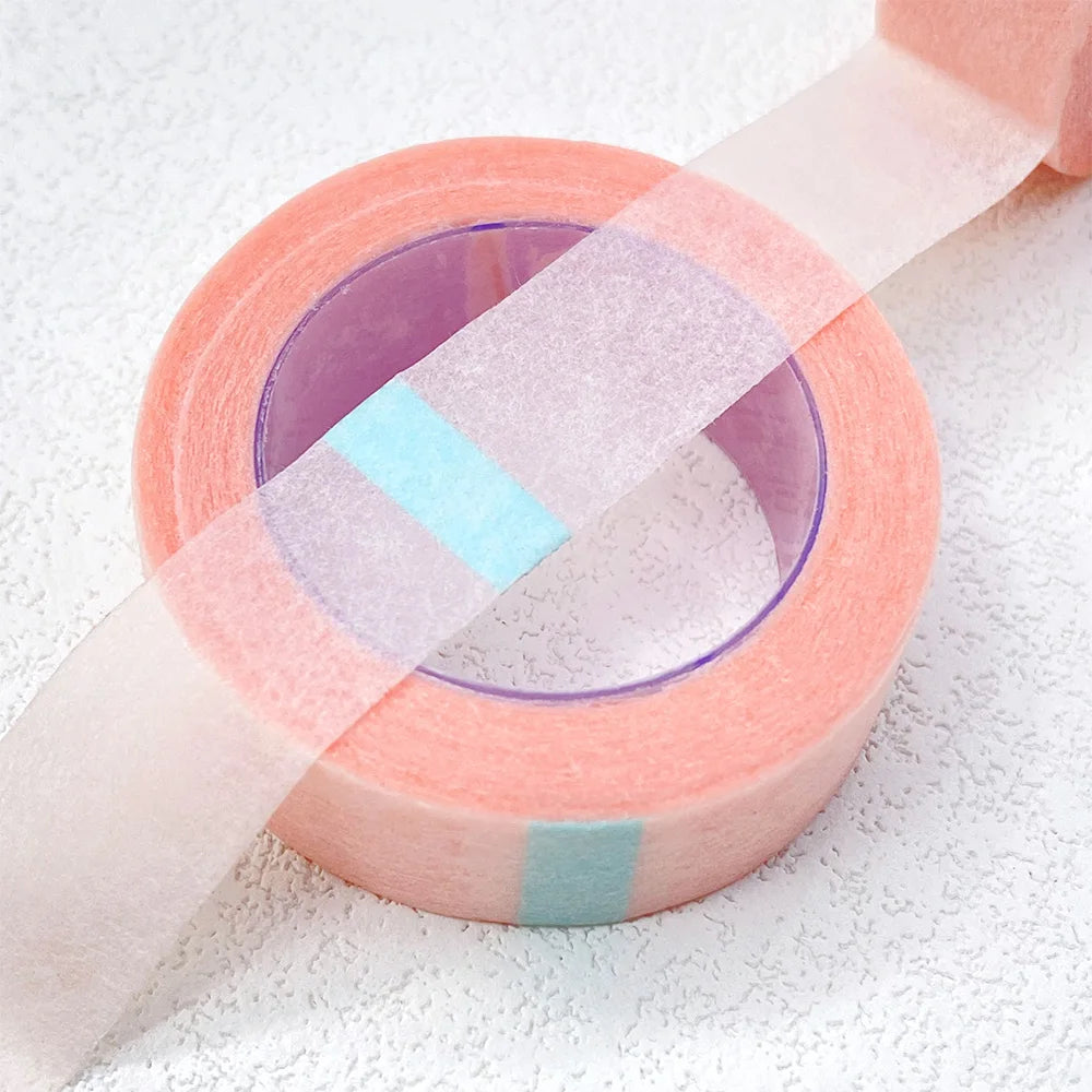Zanse 20Rolls Eyelash Tape Adhesive Patches Under Eye Pad Non-woven Cloth Breathable Eyelash Extension Paper Tape 9M Wholesale