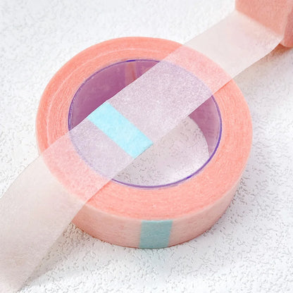 Zanse 20Rolls Eyelash Tape Adhesive Patches Under Eye Pad Non-woven Cloth Breathable Eyelash Extension Paper Tape 9M Wholesale