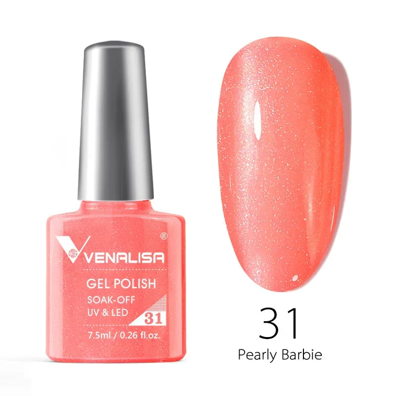 Venalisa 7.5ml HEMA FREE TPO FREE Full Coverage Soak Off UV LED Gel Polish Semi Permanent Nail Varnish Long Wear Gel Lacquer
