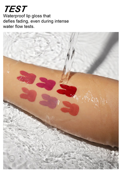 YOUNG VISION 6Pcs/Set Matte Velvet Lipgloss Waterproof Long-Lasting Liquid Lipstick for Flawless Makeup