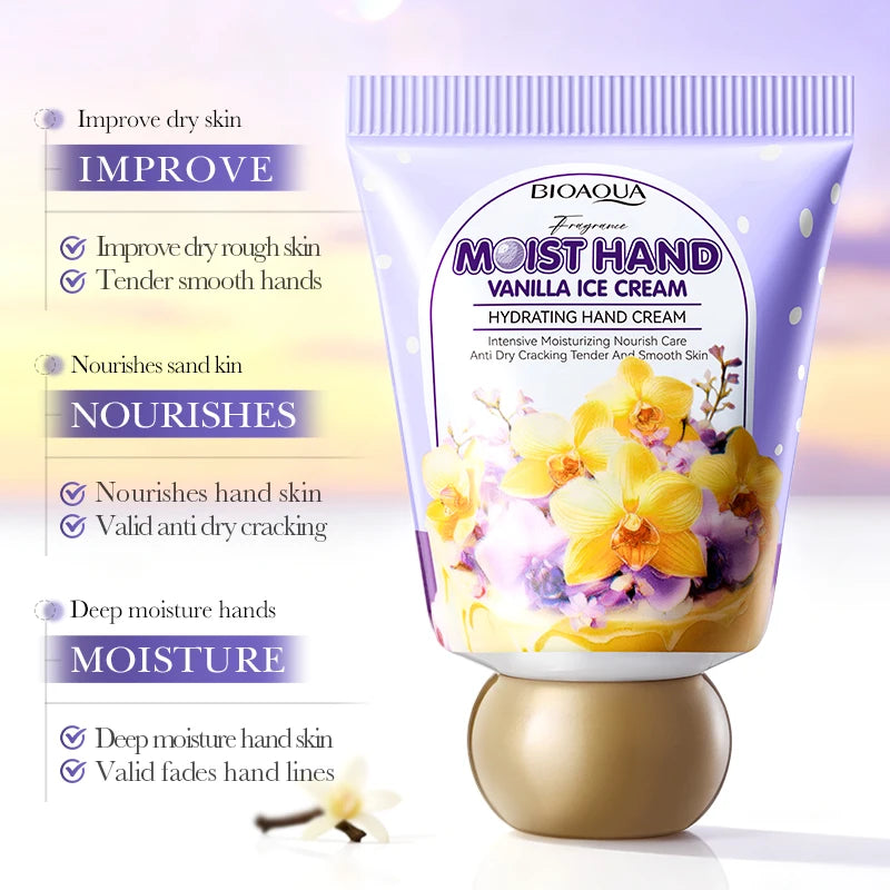 BIOAQUA Chocolate Hand Cream Moisturizing Nourishing Anti-aging Anti-aging Whitening Creams Hands Skin Care Products