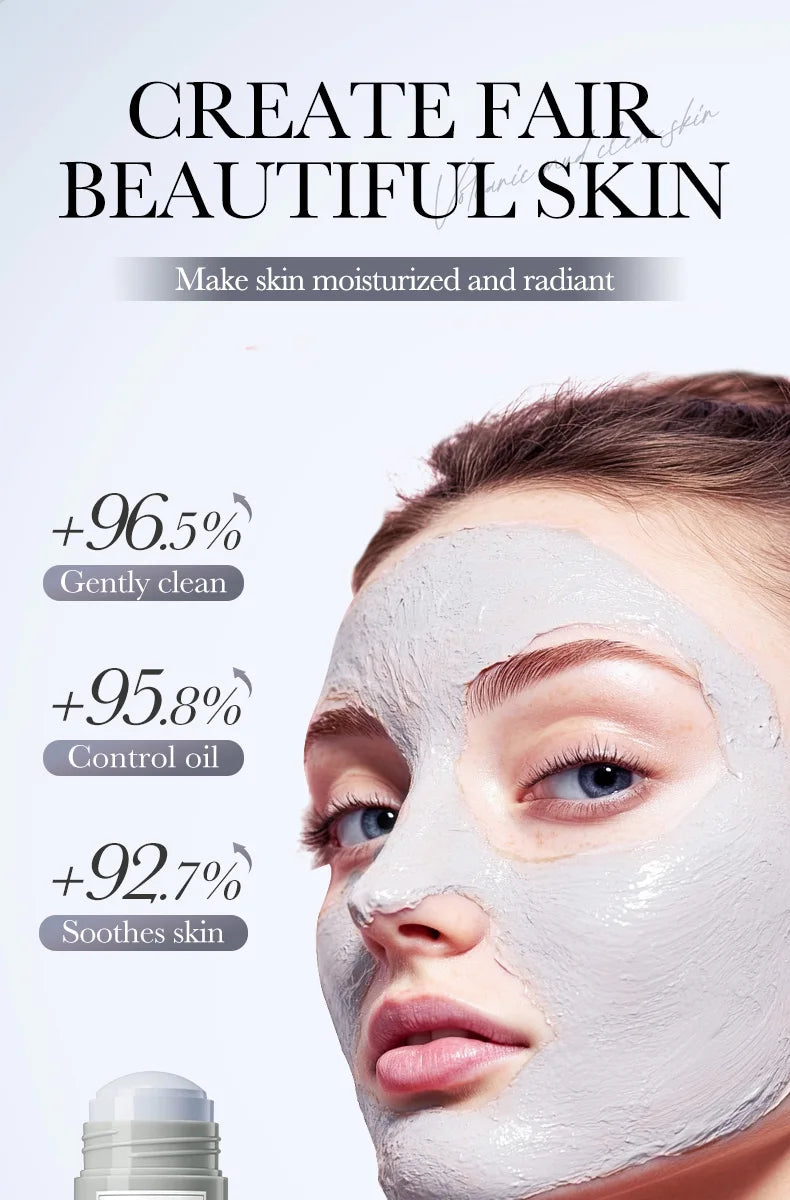SADOER Volcanic Sea Mud Face Masks Stick Moisturizing Anti-aging Removal Blackhead Anti-aging Clay Facial Masks Skin Care