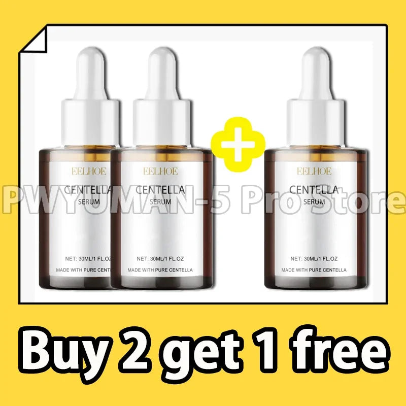 Korean Centella Asiatica Face Serum Shrink Pores Smoothing Rejuvenation Skin Brighten Whitening Cream Facial Moisturizing 30 ml