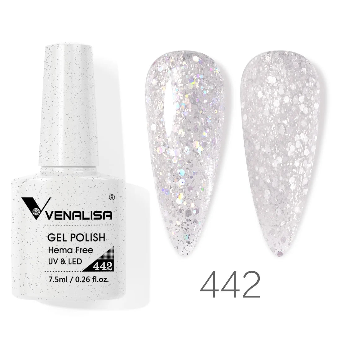 Venalisa 7.5ml HEMA FREE TPO FREE Full Coverage Soak Off UV LED Gel Polish Semi Permanent Nail Varnish Long Wear Gel Lacquer