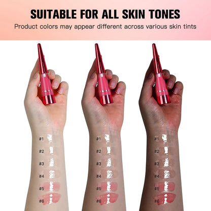 Lip Plumper Korean Cosmetics Moisturizing Transparent Gloss Fragrance Free Plumping Care 0.15oz Stocking Stuffer