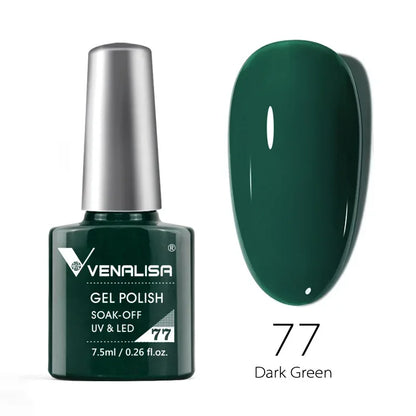 Venalisa 7.5ml HEMA FREE TPO FREE Full Coverage Soak Off UV LED Gel Polish Semi Permanent Nail Varnish Long Wear Gel Lacquer