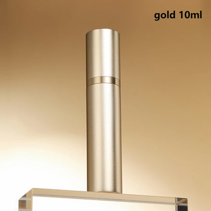 10ml 5ml Perfume Atomizer Portable Liquid Container For Cosmetics Traveling Mini Aluminum Spray Alcochol Empty Refillable Bottle