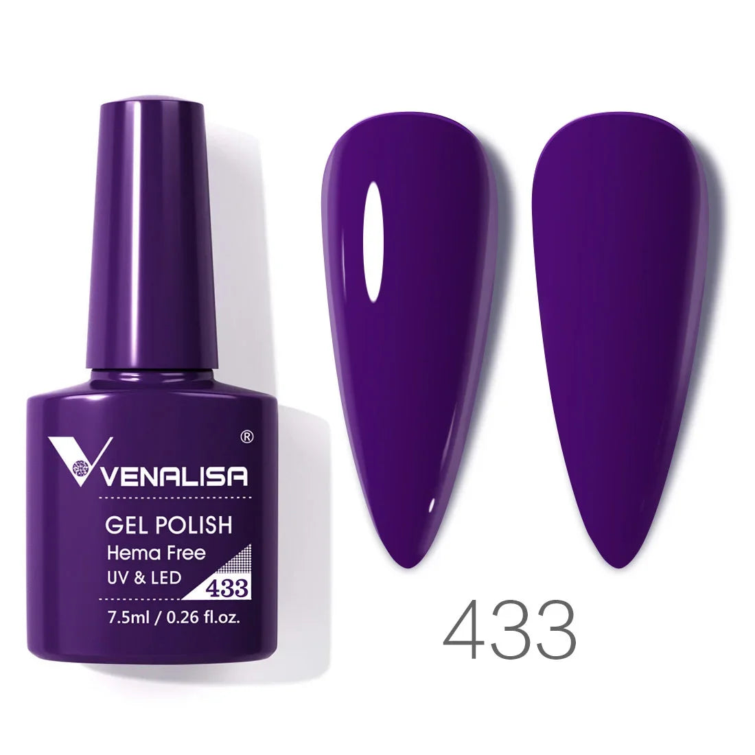 Venalisa 7.5ml HEMA FREE TPO FREE Full Coverage Soak Off UV LED Gel Polish Semi Permanent Nail Varnish Long Wear Gel Lacquer
