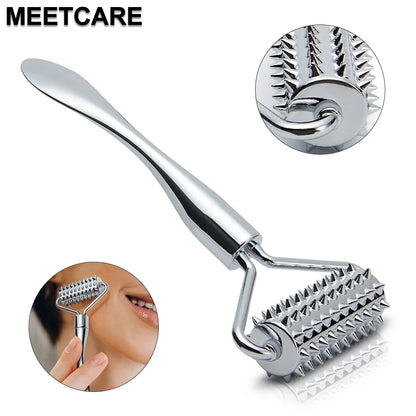 2in 1 Face Eye Massage Stick Eye Cream Applicator for Anti Wrinkle Dark Circles Facial Lifting Mixing Spatulas Scoop Mini Spoon