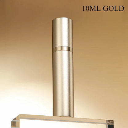 10ml 5ml Perfume Atomizer Portable Liquid Container For Cosmetics Traveling Mini Aluminum Spray Alcochol Empty Refillable Bottle
