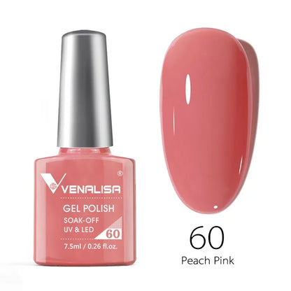 Venalisa 7.5ml HEMA FREE TPO FREE Full Coverage Soak Off UV LED Gel Polish Semi Permanent Nail Varnish Long Wear Gel Lacquer