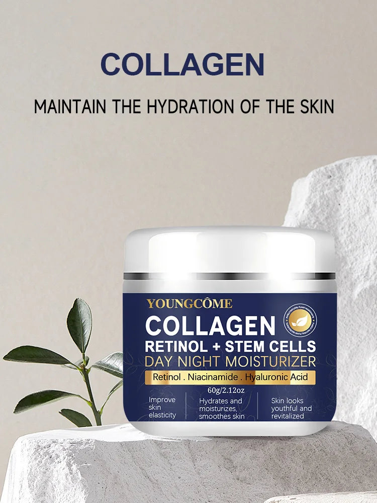 YOUNGCOME Collagen Hyaluronic Acid Skin Care Anti-Wrinkle Moisturizing Anti-Aging Night Shrink Pores Whitening Smooth Anti Aging