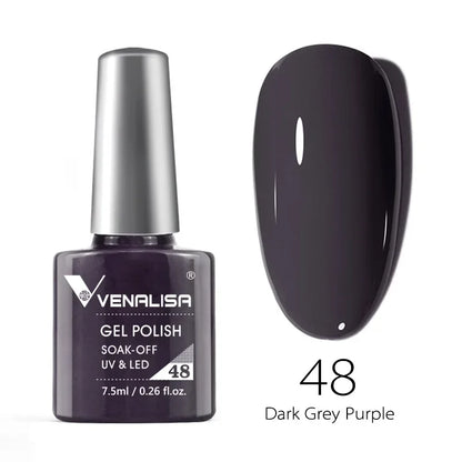 Venalisa 7.5ml HEMA FREE TPO FREE Full Coverage Soak Off UV LED Gel Polish Semi Permanent Nail Varnish Long Wear Gel Lacquer