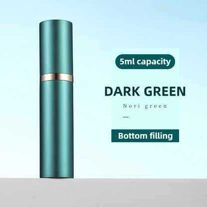 10ml 5ml Perfume Atomizer Portable Liquid Container For Cosmetics Traveling Mini Aluminum Spray Alcochol Empty Refillable Bottle