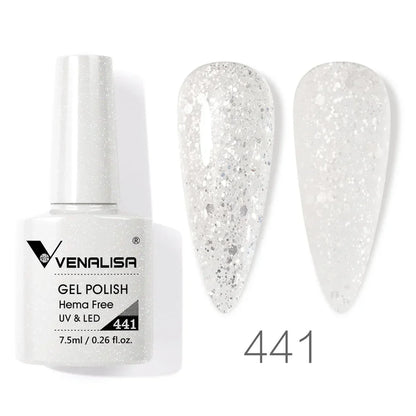 Venalisa 7.5ml HEMA FREE TPO FREE Full Coverage Soak Off UV LED Gel Polish Semi Permanent Nail Varnish Long Wear Gel Lacquer