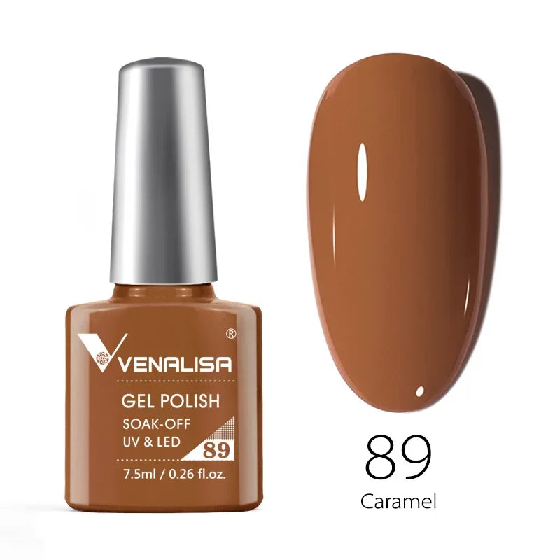Venalisa 7.5ml HEMA FREE TPO FREE Full Coverage Soak Off UV LED Gel Polish Semi Permanent Nail Varnish Long Wear Gel Lacquer