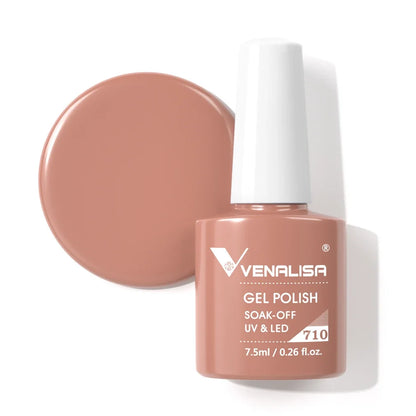Venalisa 7.5ml HEMA FREE TPO FREE Full Coverage Soak Off UV LED Gel Polish Semi Permanent Nail Varnish Long Wear Gel Lacquer