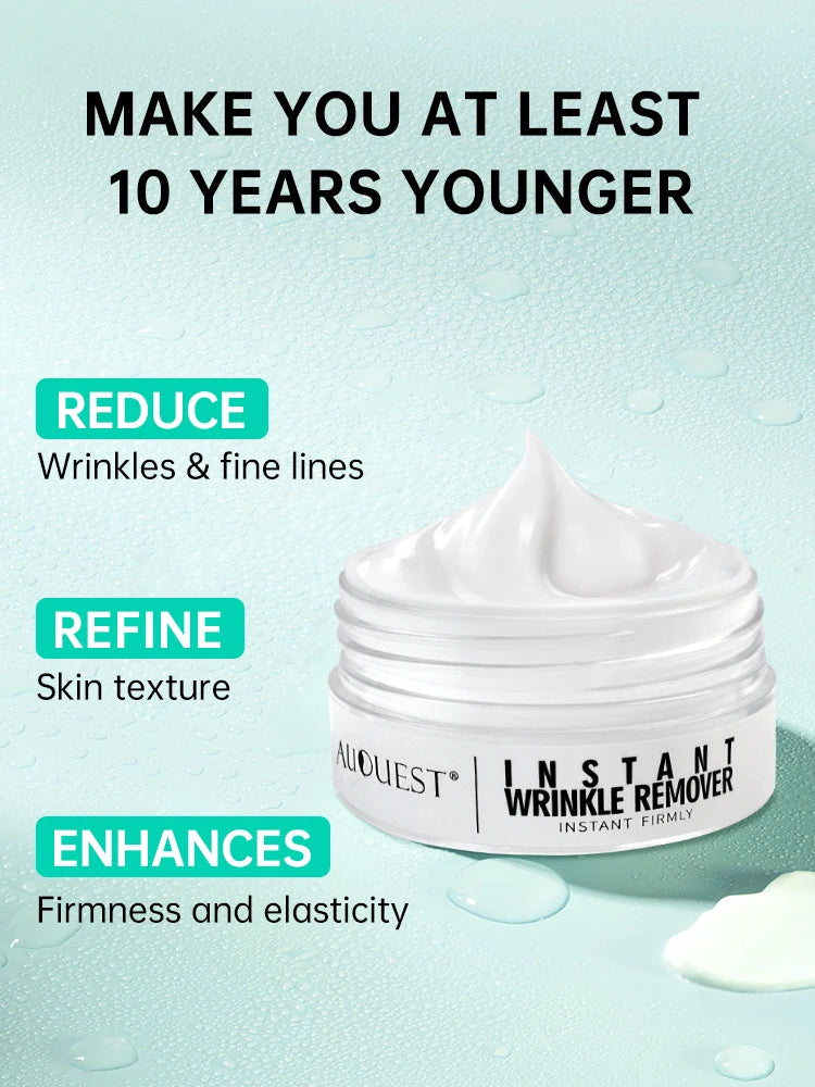 AUQUEST 5 Seconds Instant Anti Wrinkle Face Cream Peptide Anti Aging Lifting Firming Nourish Facial Cream Skin Care