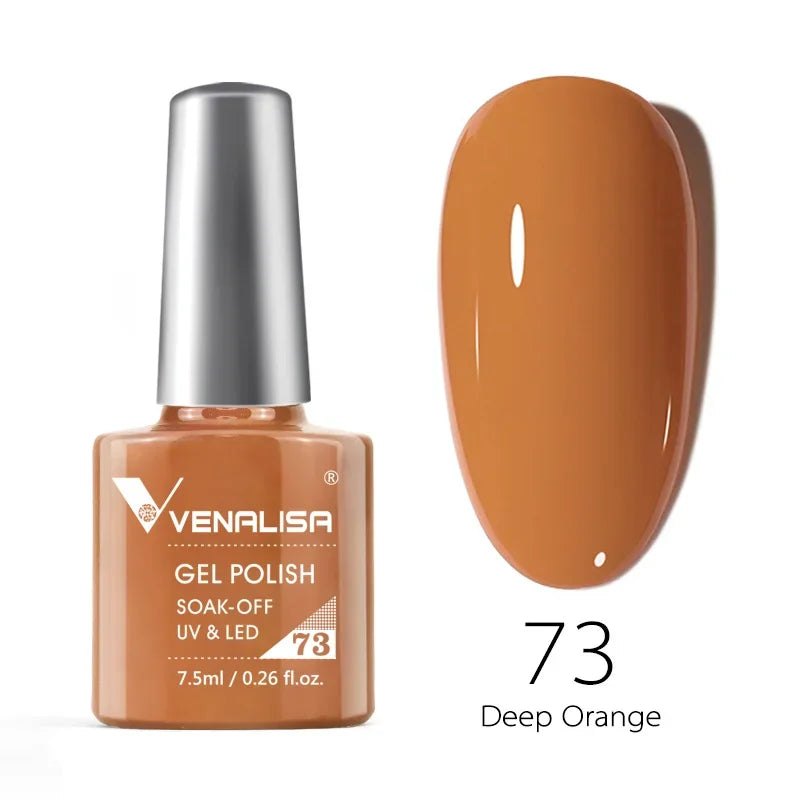 Venalisa 7.5ml HEMA FREE TPO FREE Full Coverage Soak Off UV LED Gel Polish Semi Permanent Nail Varnish Long Wear Gel Lacquer