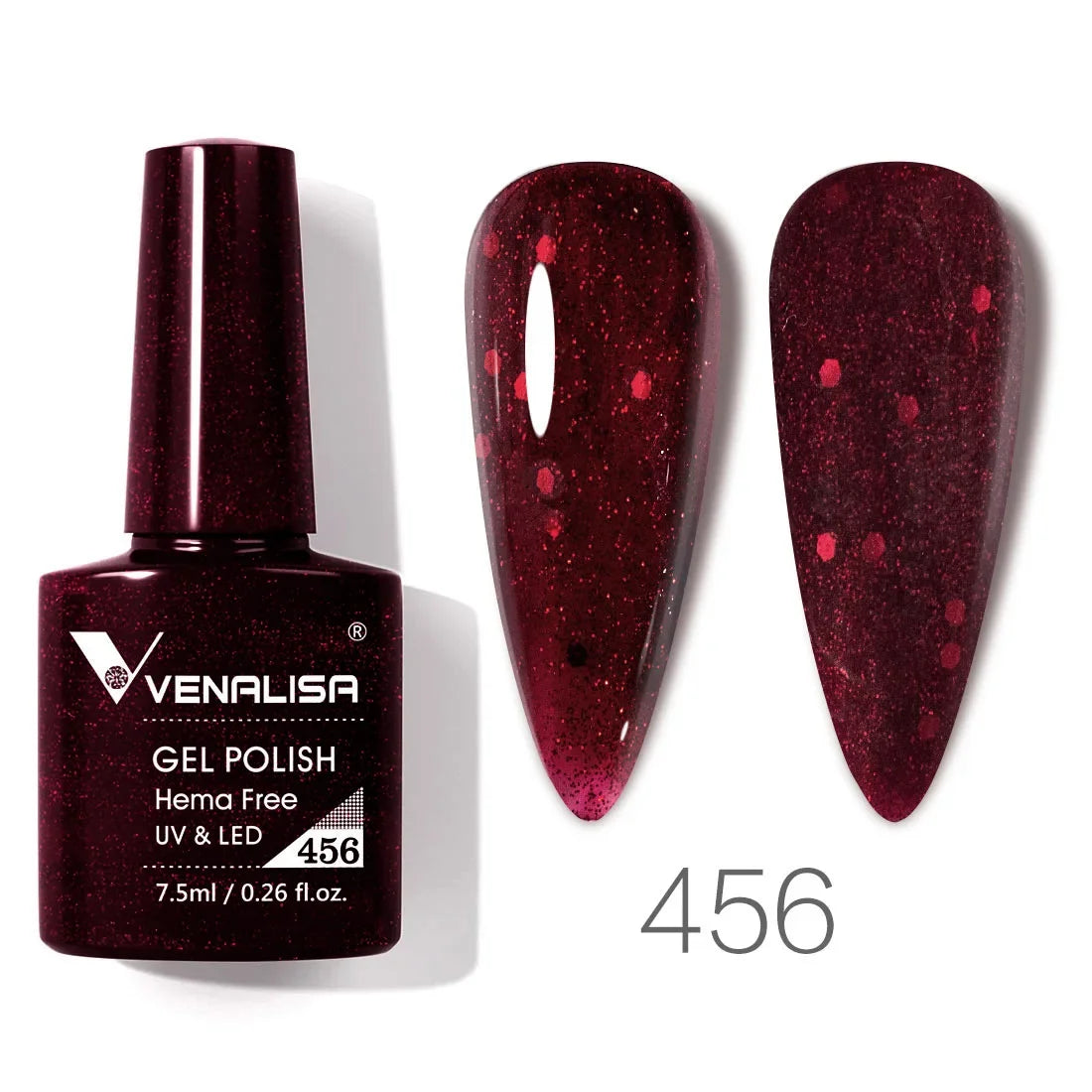 Venalisa 7.5ml HEMA FREE TPO FREE Full Coverage Soak Off UV LED Gel Polish Semi Permanent Nail Varnish Long Wear Gel Lacquer
