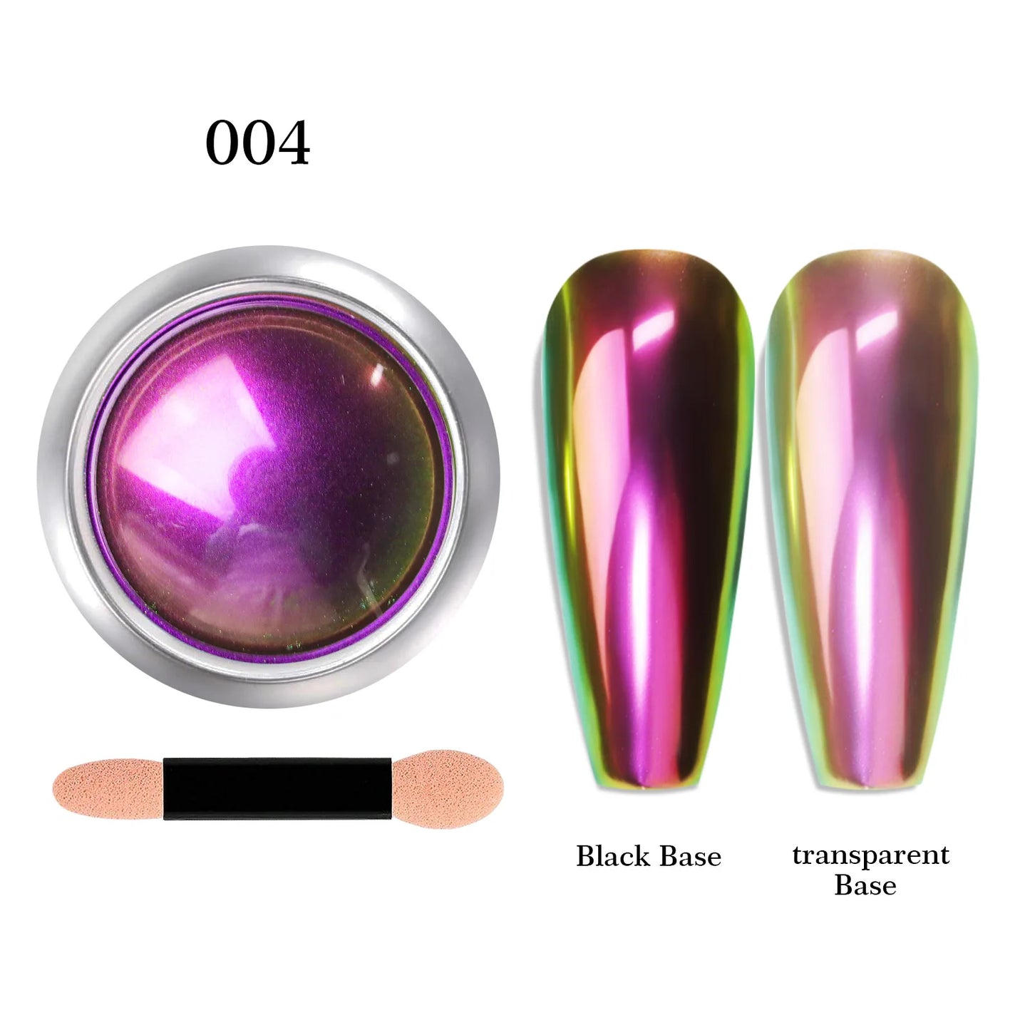 12-Color Glitter Magic Mirror Nail Powder Chameleon Aurora Pigments Multi-Chrome Shift Pigment Iridescent Rainbow Holo Nail Art*