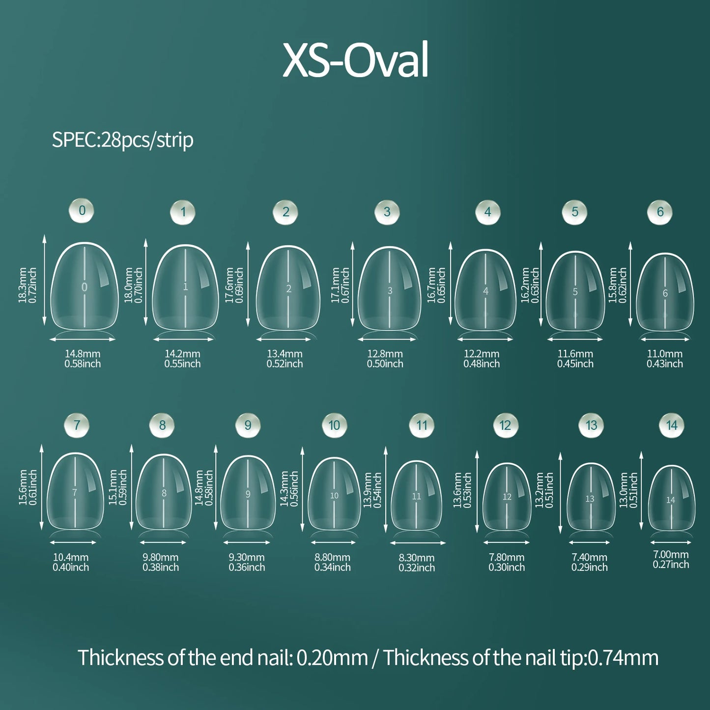 Nailpop Instant Apex Nail Tips Pro Grade Thick False Nails Salon Quality Acrylic Extensions Durable DIY Nail Supplies 140/150pcs